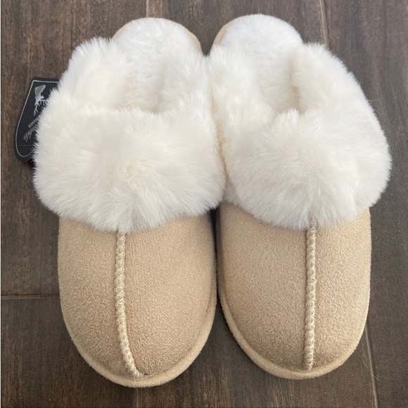 NEW Parlovable Faux Fur /Suede Slip On Sleepers cushion insole, NWT Sz U… - Picture 6 of 9